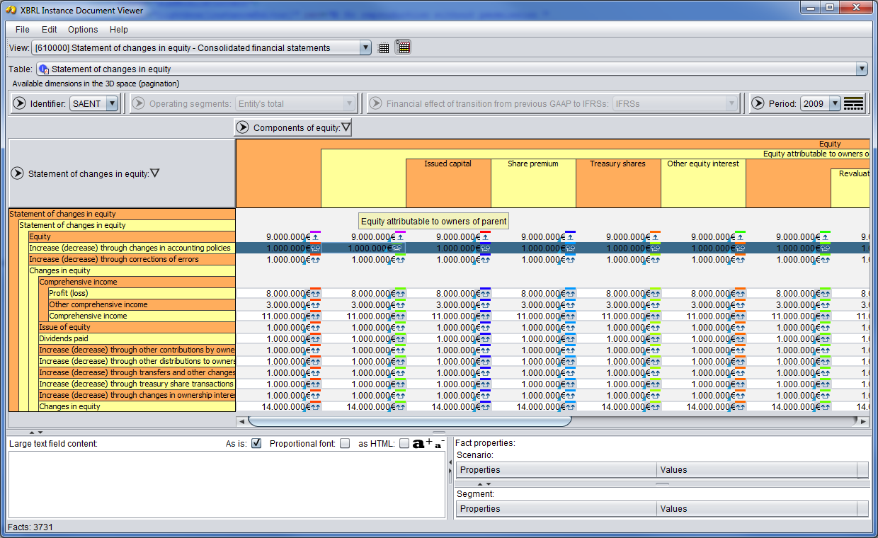 XBRL Instance Viewer